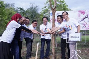Celebrating the Environment Day, ITS Planted Hundreds of Flowery Trees