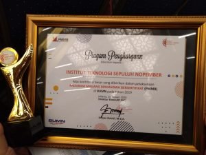 ITS Raih Penghargaan Kontributor Terbaik dalam PMMB di BUMN 2019