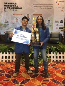 Riset Beton Geopolimer Antar Galih Tatap Mawapres ITS