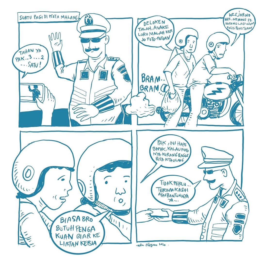 Angkat Kehidupan Polisi
