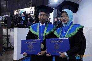 Khusna and Ahsan, A Married Couple Who Achieved Doctorate Together in ITS