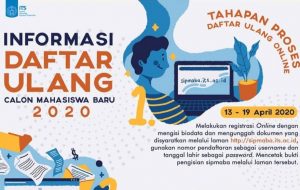 Antisipasi Covid-19, Daftar Ulang Calon Mahasiswa Baru ITS Dilakukan secara Daring