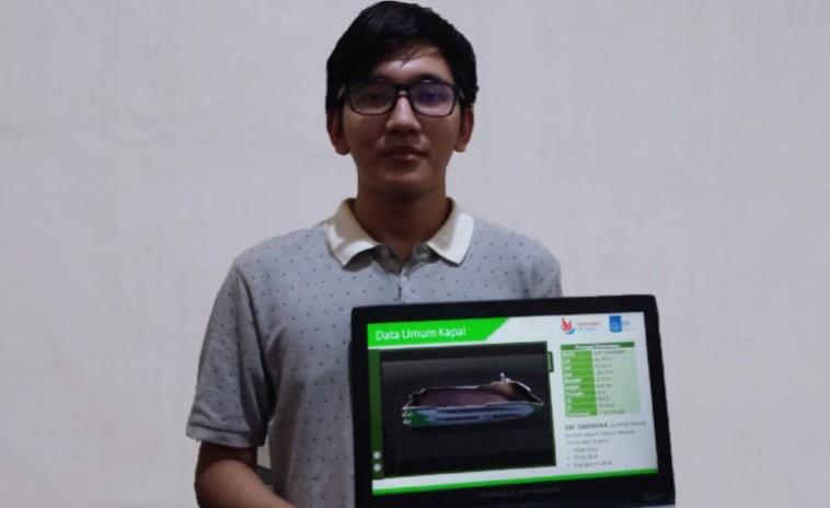 KM Tamanna rancangan tim mahasiswa ITS