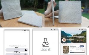 Potret karya mahasiswa ITS yang berhasil didanai di KBMI 2020, Scammics (atas) dan Use IT (bawah)