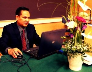 Kepala Sub Direktorat Kerjasama Akademik ITS, Nur Syahroni ST MT PhD menjabarkan tentang program Permata - Sakti 2020