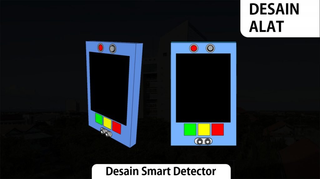 Desain alat Smart Detector teknologi Co-Saber gagasan Tim Armies dari mahasiswa Departemen Teknik Instrumentasi ITS