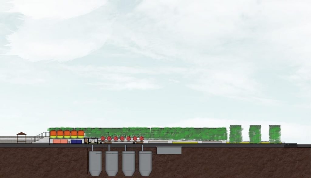 Rancangan keseluruhan IPAL oleh tim Grisse dari ITS