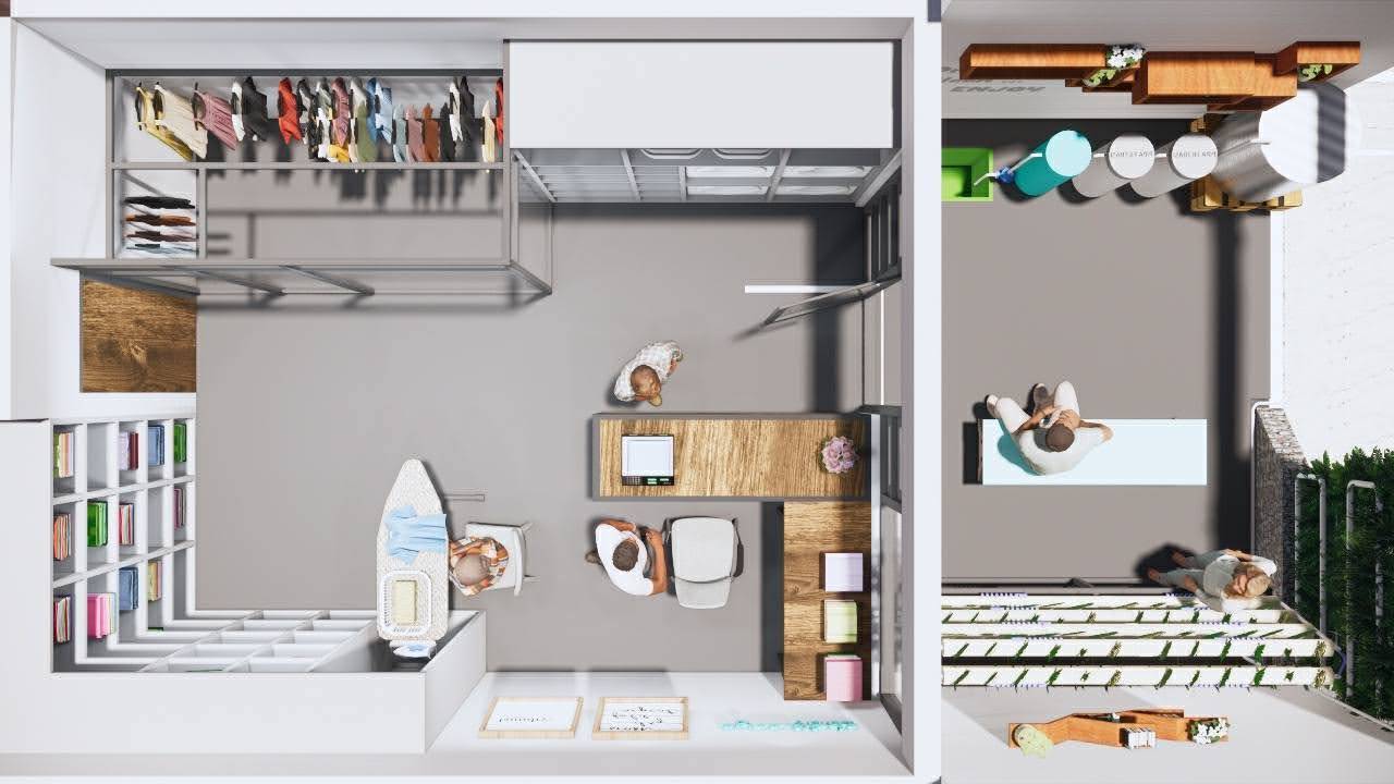 Gambar Gerai Arsitek Rumah Laundry Denah Ruang Cuci P - vrogue.co