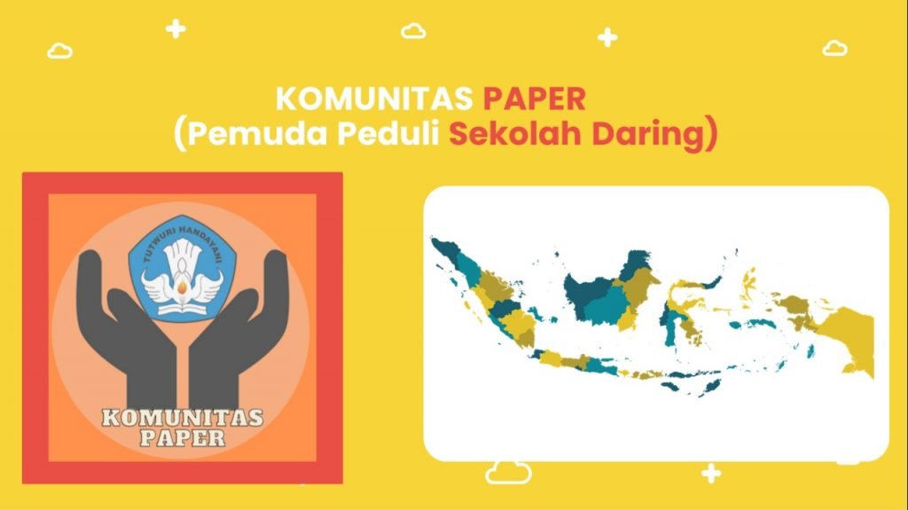 Ilustrasi ide Komunitas Pemuda Peduli Sekolah Daring (PAPER)