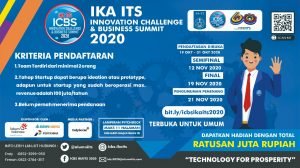 IKA ITS Dorong Kemajuan Start-Up Lewat ICBS