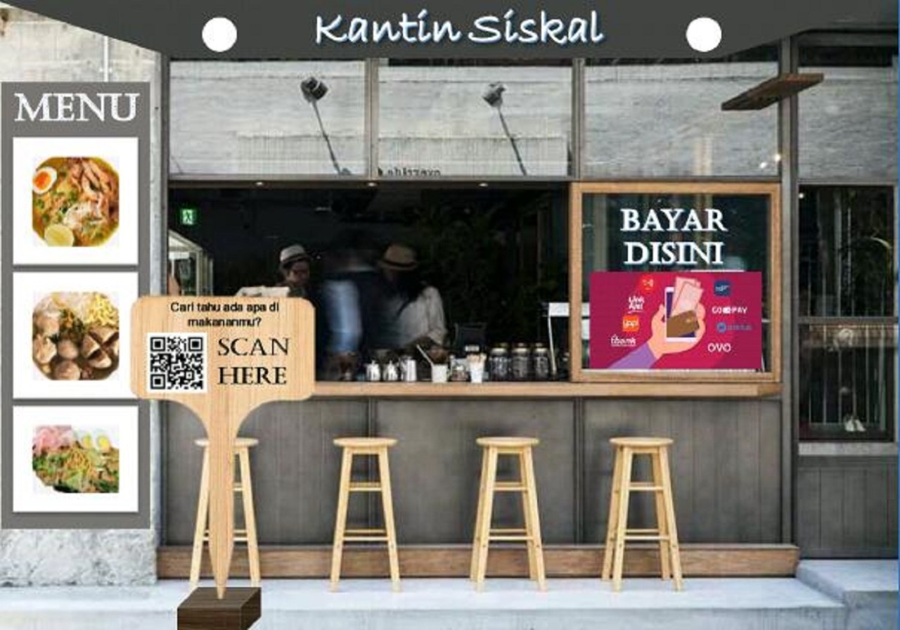 Desain kantin halal, sehat, dan modern dengan transformasi digital di Departemen Teknik Sistem Perkapalan ITS