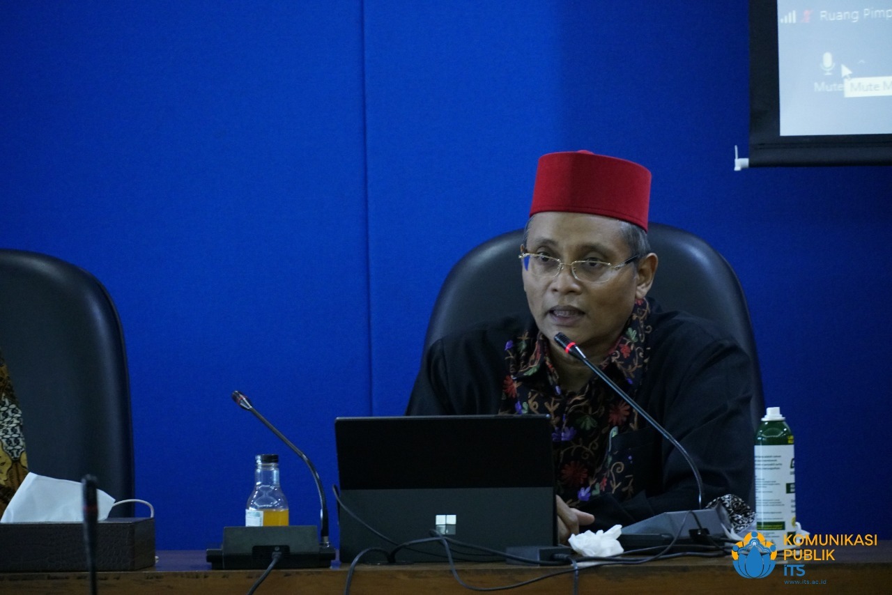 Ketua panitia BUMDes Award 2020 Dr Ir Arman Hakim Nasution M Eng ketika menyampaikan sambutannya