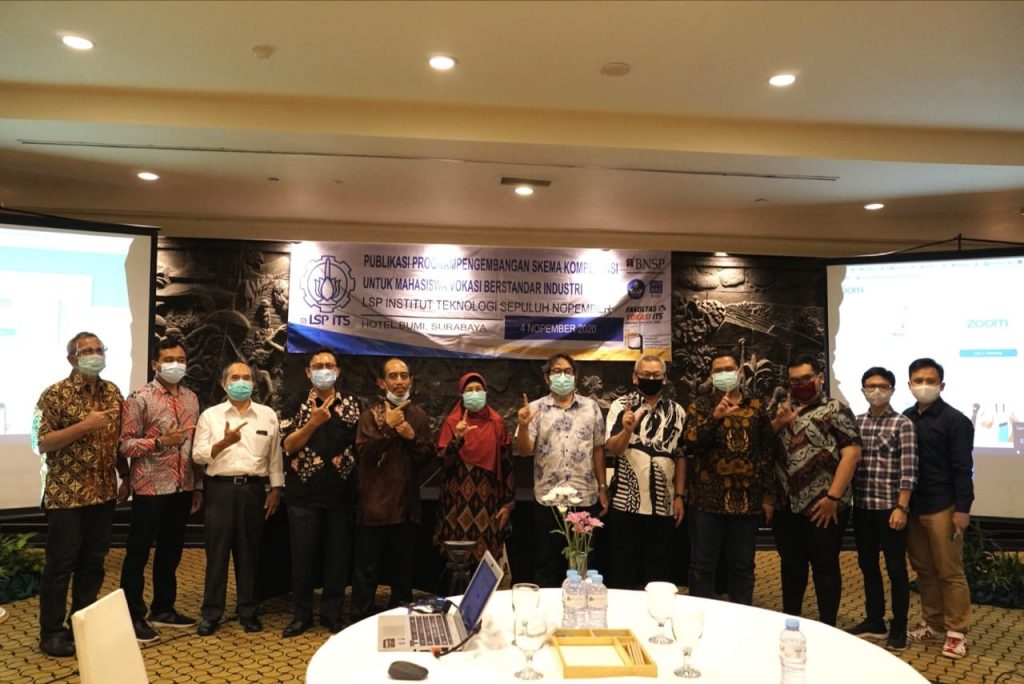 Beberapa perwakilan dari dunia usaha dan dunia industri yang hadir dalam publikasi program pengembangan skema kompetensi yang telah disusun bersama-sama