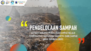 Dosen ITS Selenggarakan Pelatihan Pengolahan Sampah