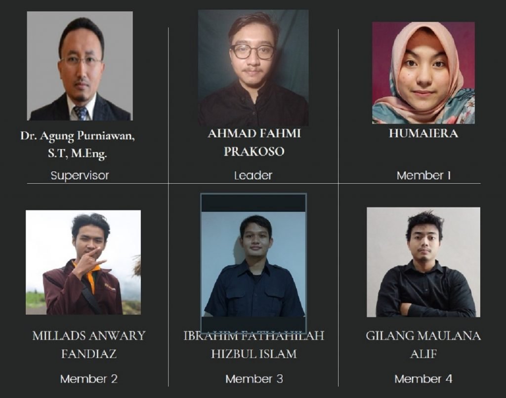 Anggota dari Tim Antasena ITS yang telah berhasil membuat inovasi roda kemudi ramah lingkungan