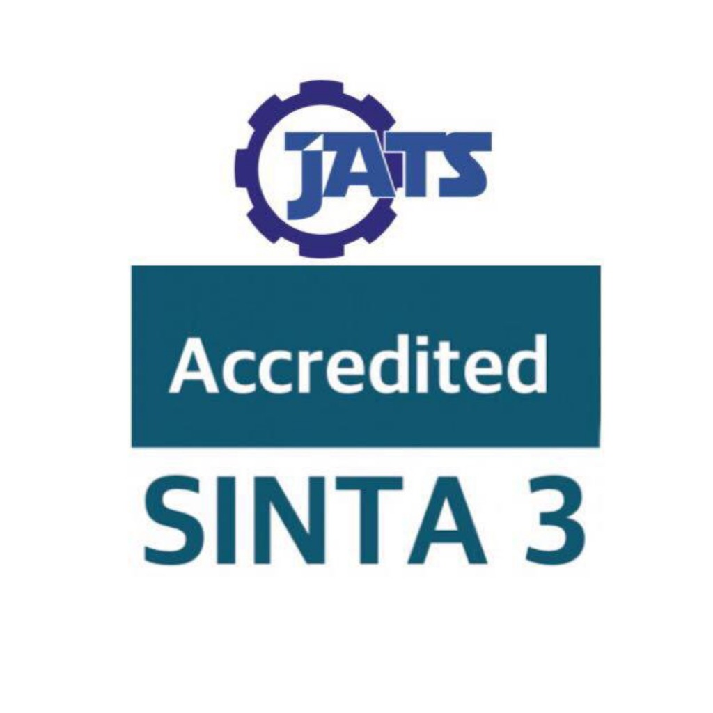 Jurnal Aplikasi Teknik Sipil (JATS) ITS yang berhasil naik meraih peringkat akreditasi SINTA-3