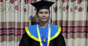 Komang Yogananda Mahaputra Wisna, wisudawan terbaik program sarjana dari Departemen Teknik Informatika pada Wisuda ke-123 ITS
