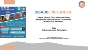 Tiga Cara Mahasiswa Atasi Perubahan Iklim