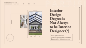 Inilah Enam Profesi yang Menunggu Sarjana Desain Interior