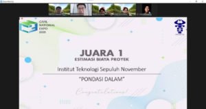 ITS Student Team Won the Civil National Expo 2021