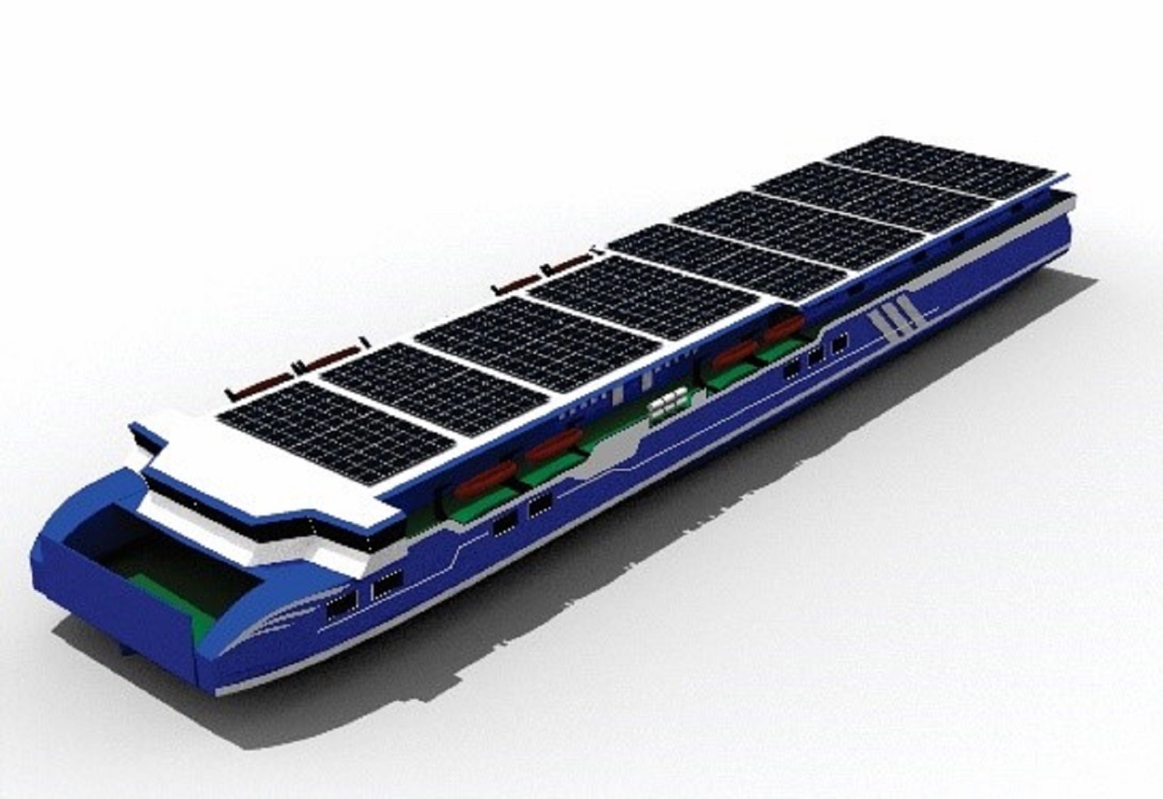 Desain Kapal MV Hydrombita rancangan Tim Nawasena ITS pada kompetisi WFSA (Worldwide Ferry Safety Association)- International Student Design Competition 2020