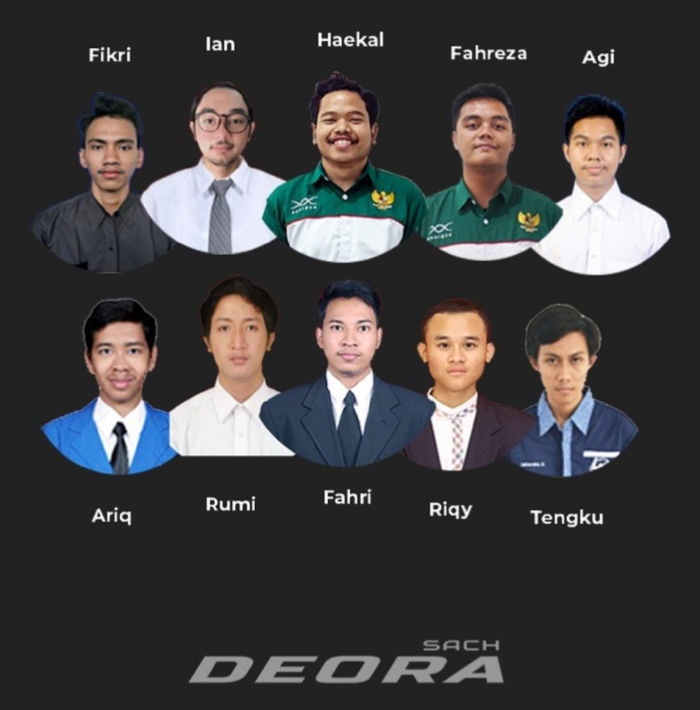 Para anggota tim SACH-MOLINA ITS, perancang mobil listrik i-Deora