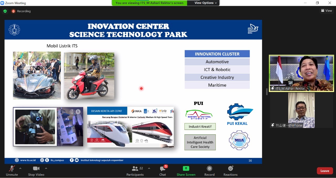 ITS is Ready to Strengthen and Expand Cooperation with Japan