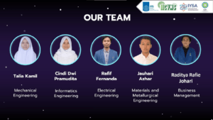 Anggota Tim SACKER ITS yang menggagas inovasi jaket untuk keselamatan pendaki