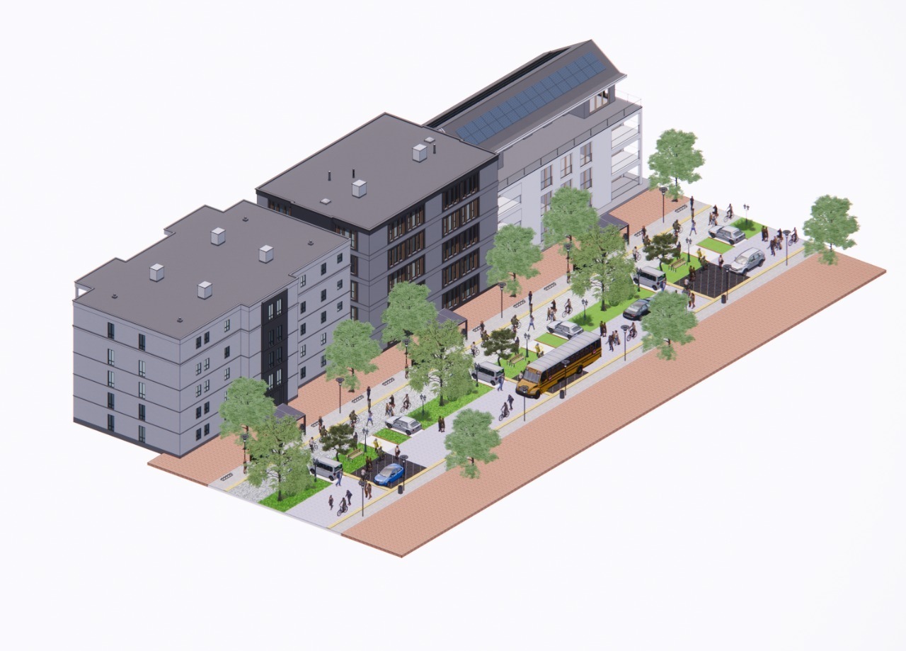 The concept of one-way road revitalization was initiated by the ITS Urban and Regional Planning Department student team