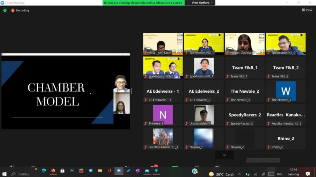 The two Spektronics sub-teams, N1 and NG, are preparing to take part in the online judging at the IEM 2021
