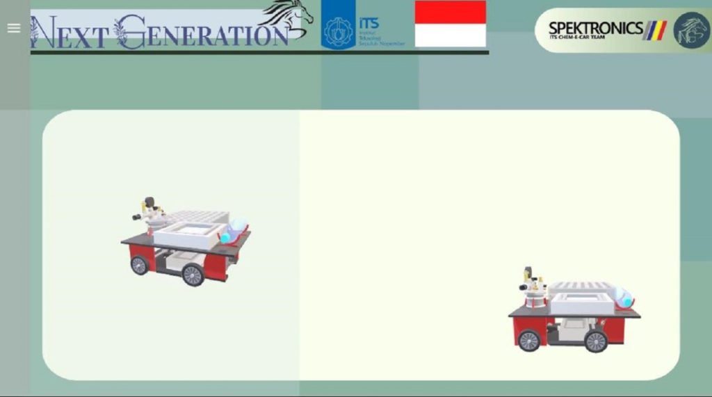 The prototype design of the Spektronics NG sub-team car presented at the 2021 IEM judging