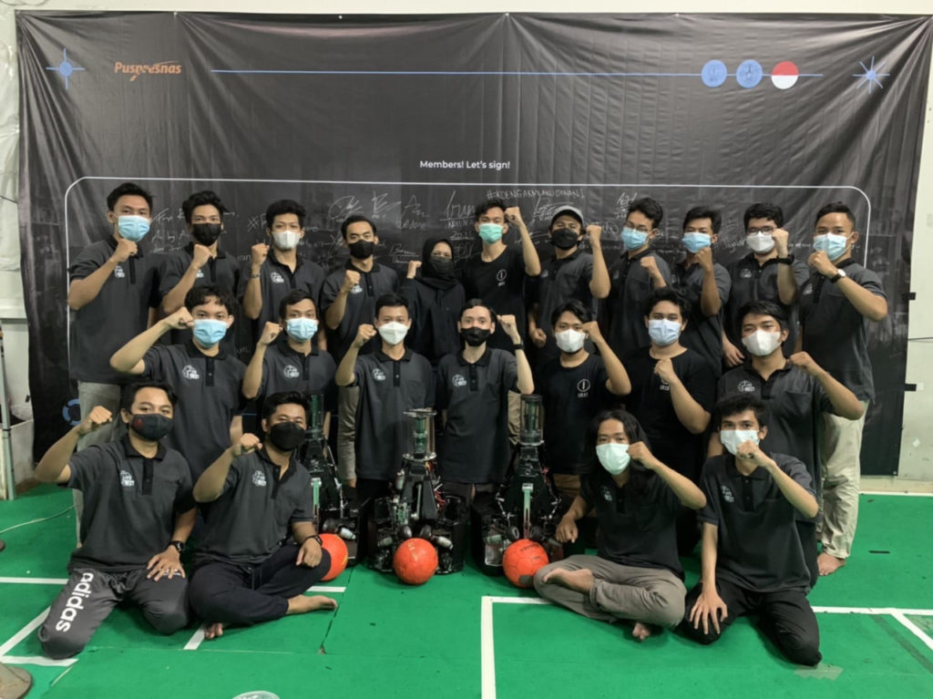 The people behind IRIS team of ITS that competed at 2021 Asia-Pacific Robocup