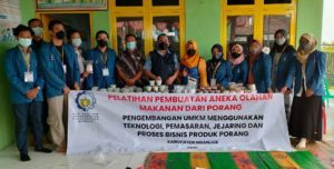 ITS Bantu Kembangkan Produk Olahan Porang di Nganjuk