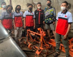 Abmas ITS Berhasil Kembangkan Mesin Penanam Padi Otomatis