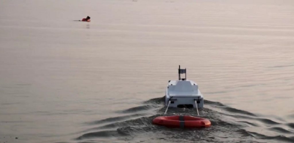 Pengujian kemampuan prototipe YOLO-Boat, rancangan tim mahasiswa ITS, dalam mendeteksi korban di laut