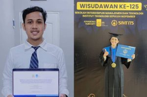 Dua Mahasiswa Program Magister Manajemen Teknologi ITS Raih IPK Sempurna