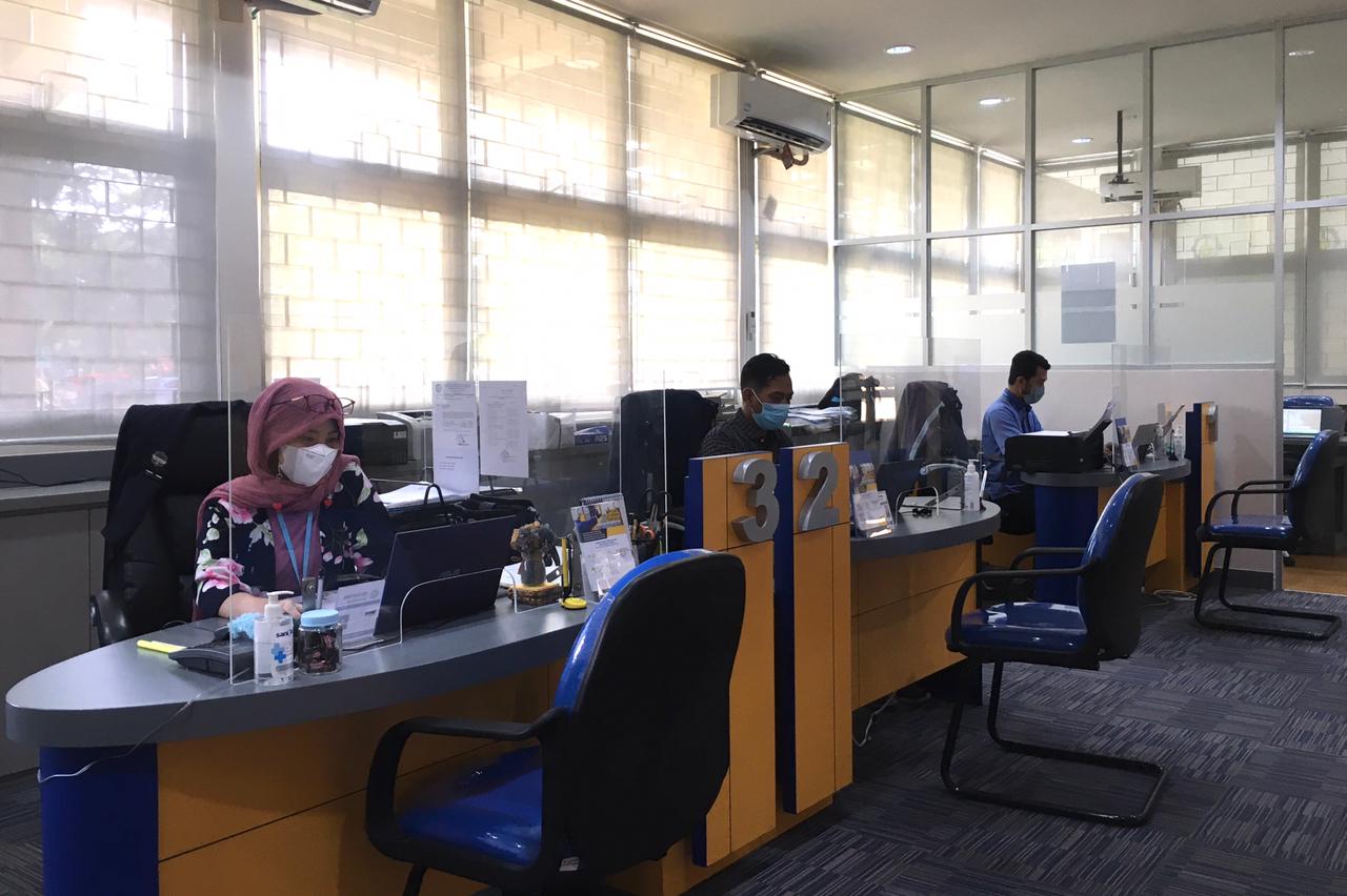 Kantor Pusat Layanan Terpadu ITS yang siap melayani berbagai informasi dan keperluan lain terkait ITS
