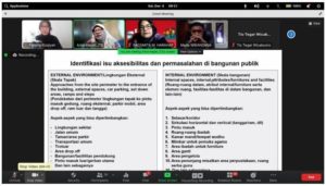 KKN ITS Sosialisasikan Desain Bangunan Ramah Disabilitas