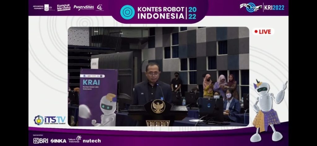 Ketua Pelaksana KRI 2022 Dr I Ketut Eddy Purnama ST MT menyampaikan hasil laporan akhir KRI Tingkat Wilayah 2022