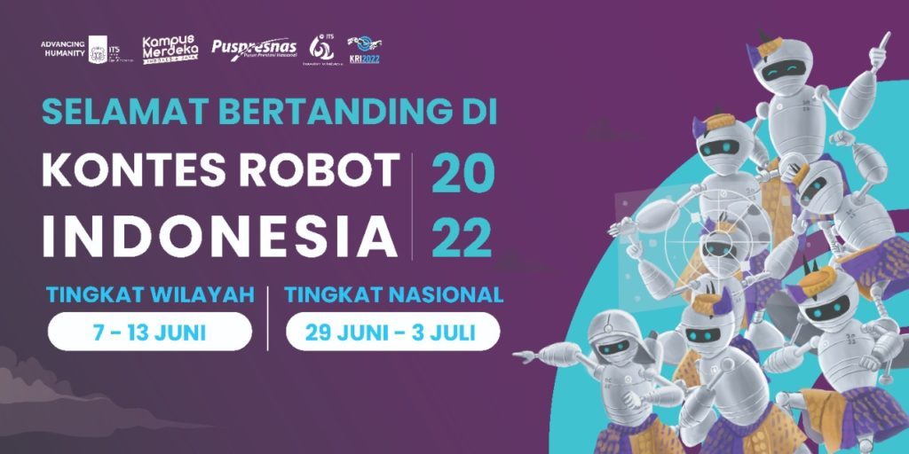 Pembukaan Kontes Robot Indonesia (KRI) 2022 oleh ITS dan Pusat Prestasi Nasional yang digelar secara daring