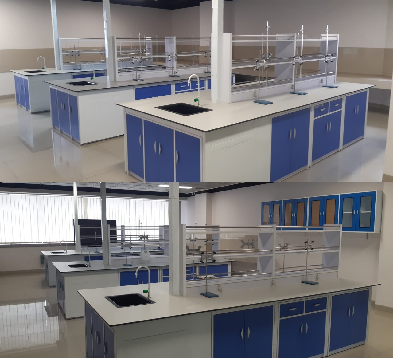 Kondisi laboratorium yang disiapkan untuk program studi Sains Analitik dan Instrumentasi Kimia ITS