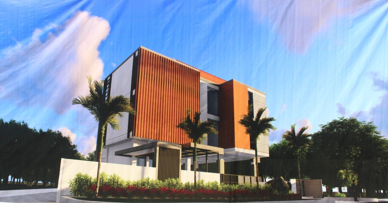 Tampilan desain flat dosen muda ITS yang akan dibangun di area Perumahan Dosen ITS Blok N-11