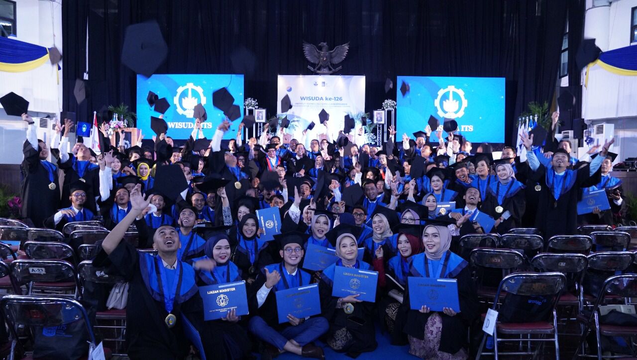 ITS graduates after the 126th ITS Graduation Ceremony on the first day