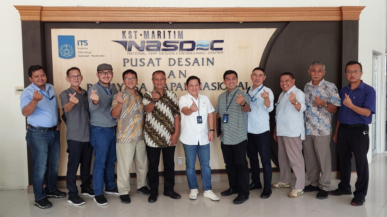 After the meeting for the 3-in-1 ship project cooperation with safety technology between ITS and PT Pelni which took place at the ITS Nasdec Building
