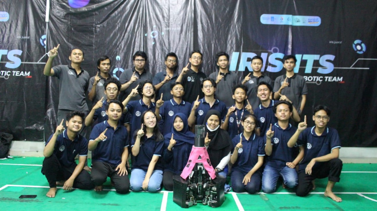 Tim IRIS ITS sukses menjadi jawara di ajang bergengsi RoboCup Asia Pacific 2022