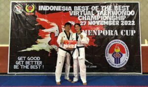 Mahasiswi ITS Raih Juara 2 Taekwondo Menpora Cup 2022
