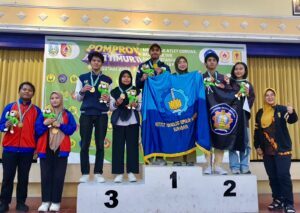 ITS Kantongi 9 Medali di Ajang Pomprov Jatim II 2023
