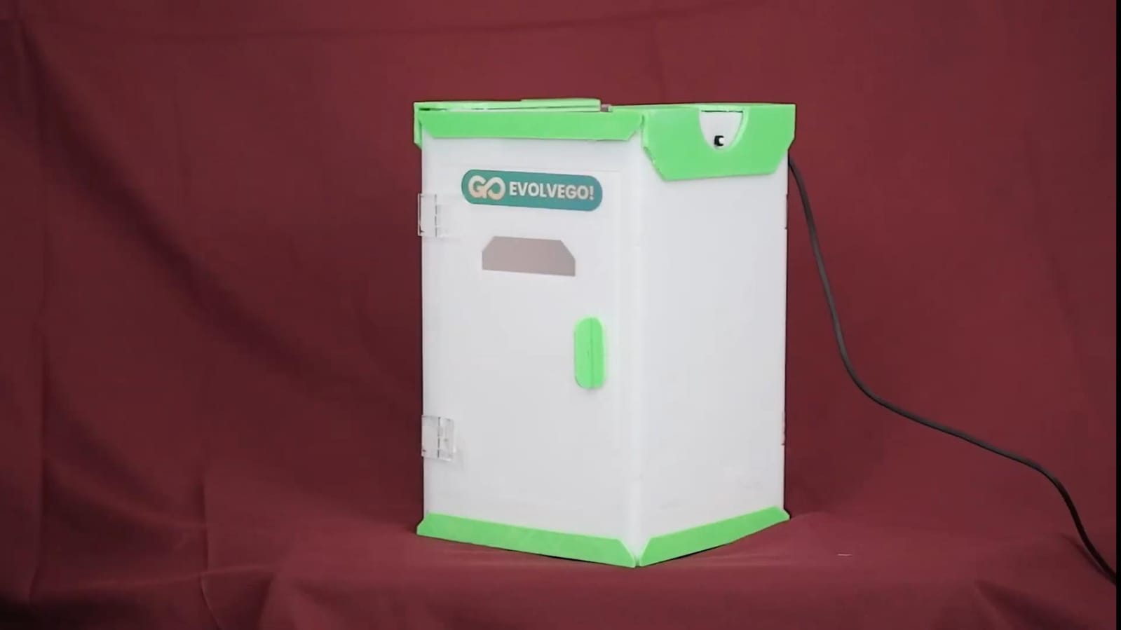 Tampilan alat pendeteksi volume minyak jelantah untuk proses pengecekan pada fitur WasteGo