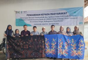Terapkan Fotokatalitik, ITS Inovasikan Reaktor Pendegradasi Limbah Pewarna Batik