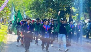 Arak-Arakan Wisudawan Warnai Wisuda ke-128 ITS